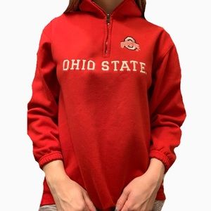 Ohio state 3/4 zip ❣️